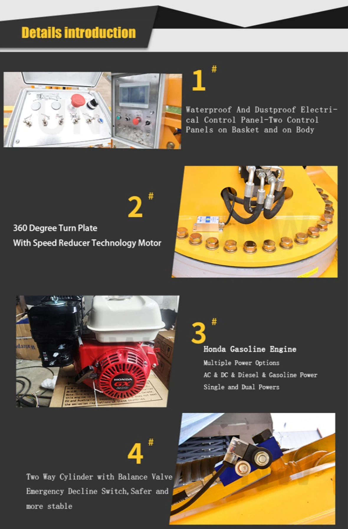 boom lift trailer pricelist